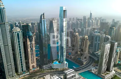 Apartment - Studio - 1 Bathroom for sale in Ciel Tower - Dubai Marina - Dubai