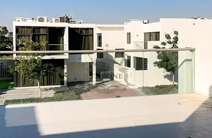 Outdoor House image for: Townhouse - 3 Bedrooms - 5 Bathrooms for rent in Janusia - The Roots DAMAC Hills 2 - Damac Hills 2 - Dubai, Image 1