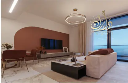 Living / Dining Room image for: Apartment - 2 Bedrooms - 3 Bathrooms for sale in Aras Heights - Majan - Dubai, Image 1