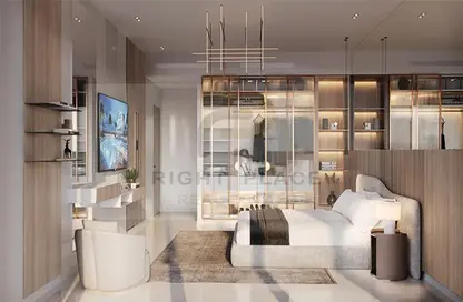 Room / Bedroom image for: Apartment - 2 Bedrooms - 3 Bathrooms for sale in Binghatti Gardenia - Jumeirah Village Circle - Dubai, Image 1