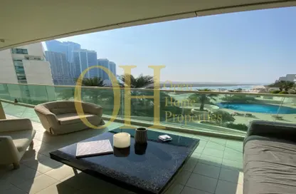 Terrace image for: Apartment - 2 Bedrooms - 4 Bathrooms for sale in Beach Towers - Shams Abu Dhabi - Al Reem Island - Abu Dhabi, Image 1