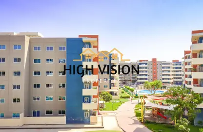 Apartment - 2 Bedrooms - 3 Bathrooms for rent in Tower 6 - Al Reef Downtown - Al Reef - Abu Dhabi
