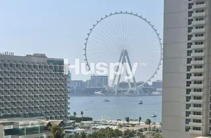 Apartment - 2 Bedrooms - 3 Bathrooms for rent in Al Fattan Marine Tower - Al Fattan Marine Towers - Jumeirah Beach Residence - Dubai