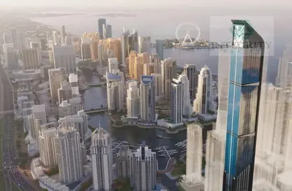 Apartment - 2 Bedrooms - 2 Bathrooms for sale in Aeternitas Tower - Dubai Marina - Dubai