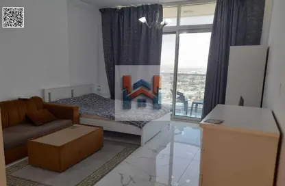 Apartment - Studio - 1 Bathroom for rent in Oasis Tower - Al Rashidiya 1 - Al Rashidiya - Ajman