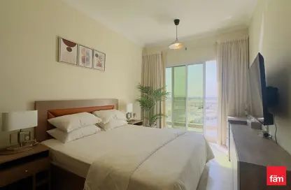 Apartment - 1 Bedroom - 1 Bathroom for rent in Mazaya 12 - Queue Point - Dubai Land - Dubai