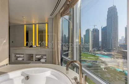 Bathroom image for: Apartment - 1 Bedroom - 2 Bathrooms for sale in Armani Residence - Burj Khalifa Area - Downtown Dubai - Dubai, Image 1