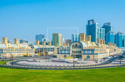 صالة عرض - استوديو للايجار في بناية المحطة - المحطة - القاسمية - الشارقة