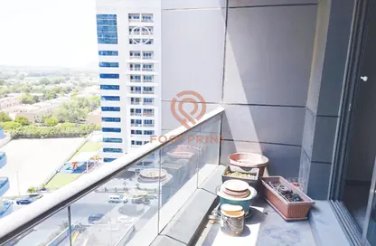 Balcony image for: Apartment - 1 Bedroom - 2 Bathrooms for sale in Hamza Tower - Dubai Sports City - Dubai, Image 1