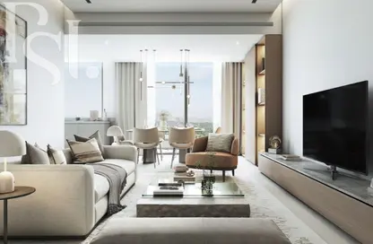 Apartment - 1 Bedroom - 1 Bathroom for sale in 320 Riverside Crescent - Sobha Hartland II - Bukadra - Dubai