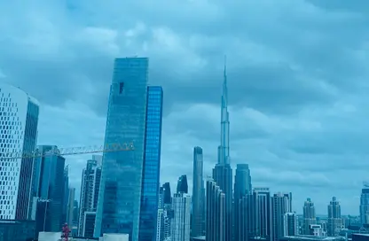 مكتب - استوديو للايجار في برج بارك لين - الخليج التجاري - دبي