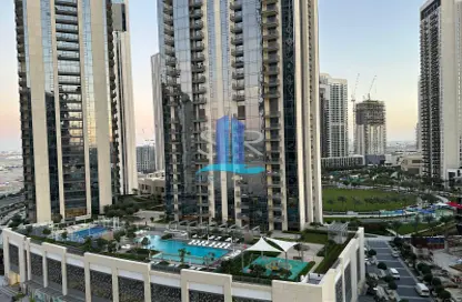 Outdoor Building image for: Apartment - 2 Bedrooms - 2 Bathrooms for rent in Creek Edge Tower 2 - Creek Edge - Dubai Creek Harbour (The Lagoons) - Dubai, Image 1