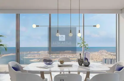 Apartment - 1 Bedroom - 1 Bathroom for sale in Beachgate by Address - EMAAR Beachfront - Dubai Harbour - Dubai