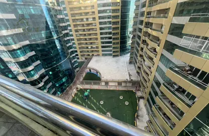 شقة - 2 غرف نوم - 3 حمامات للايجار في برج الواحة - الراشدية 1 - الراشدية - عجمان