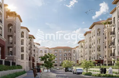 Apartment - Studio - 1 Bathroom for sale in Bloom Living - Zayed City (Khalifa City C) - Khalifa City - Abu Dhabi