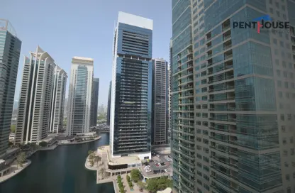شقة - غرفة نوم - 2 حمامات للايجار في أبراج شاطئ البحيرة - (JLT) مجمع Y - أبراج بحيرة الجميرا - دبي