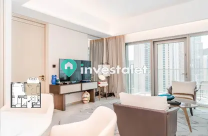 Apartment - 1 Bedroom - 1 Bathroom for rent in Address Harbour Point Tower 1 - Address Harbour Point - Dubai Creek Harbour (The Lagoons) - Dubai
