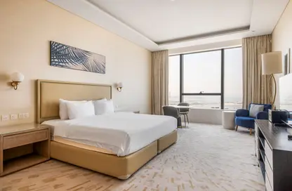 Apartment - Studio - 1 Bathroom for rent in The Palm Tower - Palm Jumeirah - Dubai