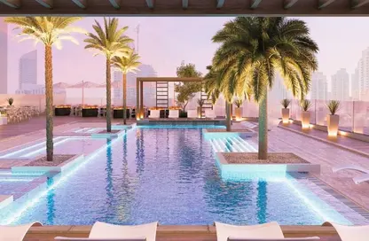 Apartment - 2 Bedrooms - 3 Bathrooms for sale in Jade Tower - Majan - Dubai Land - Dubai