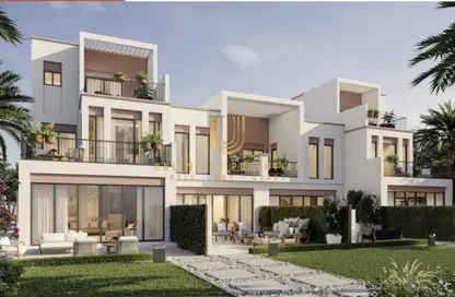 Townhouse - 5 Bedrooms - 6 Bathrooms for sale in Costa Brava at DAMAC Lagoons - Damac Lagoons - Dubai