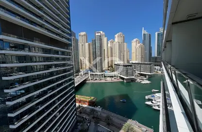 Apartment - Studio - 1 Bathroom for sale in Silverene Tower B - Silverene - Dubai Marina - Dubai