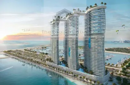 شقة - غرفة نوم - 2 حمامات للبيع في بناية ايه - داماك باي - دبي هاربور - دبي