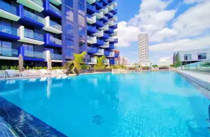 Pool image for: Apartment - 3 Bedrooms - 2 Bathrooms for rent in Binghatti Crest - Jumeirah Village Circle - Dubai, Image 1