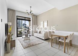Living / Dining Room image for: Apartment - 1 bedroom - 1 bathroom for rent in Reehan 1 - Reehan - Old Town - Dubai, Image 1