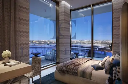 Room / Bedroom image for: Apartment - 2 Bedrooms - 3 Bathrooms for sale in Urban Oasis - Business Bay - Dubai, Image 1