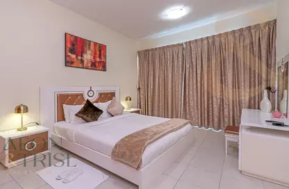 Room / Bedroom image for: Apartment - 4 Bedrooms - 4 Bathrooms for rent in Horizon Tower - Dubai Marina - Dubai, Image 1