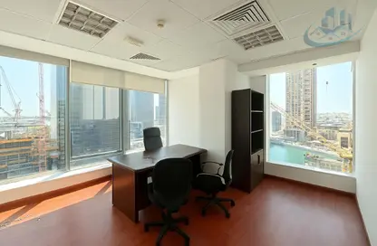 Office Space - Studio - 1 Bathroom for rent in Bayswater - Business Bay - Dubai