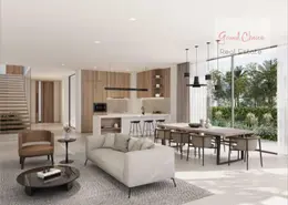 Living / Dining Room image for: Townhouse - 3 Bedrooms - 4 Bathrooms for sale in Expo City Valley - Expo City - Dubai, Image 1