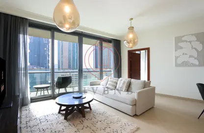 Apartment - 2 Bedrooms - 3 Bathrooms for rent in Burj Vista 2 - Burj Vista - Downtown Dubai - Dubai