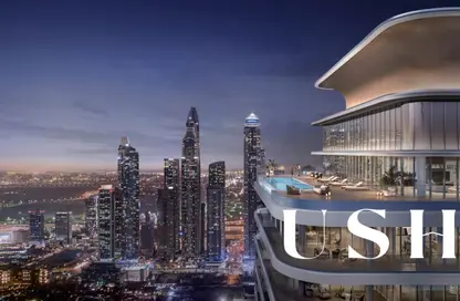 Apartment - 2 Bedrooms - 2 Bathrooms for sale in Seapoint - EMAAR Beachfront - Dubai Harbour - Dubai