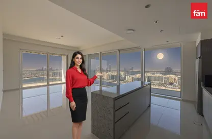 Apartment - 3 Bedrooms - 4 Bathrooms for sale in Grand Bleu Tower 1 - EMAAR Beachfront - Dubai Harbour - Dubai