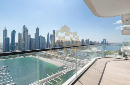 Apartment - 2 Bedrooms - 2 Bathrooms for rent in Marina Vista - EMAAR Beachfront - Dubai Harbour - Dubai