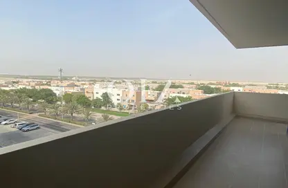 Balcony image for: Apartment - 3 Bedrooms - 4 Bathrooms for sale in Tower 13 - Al Reef Downtown - Al Reef - Abu Dhabi, Image 1