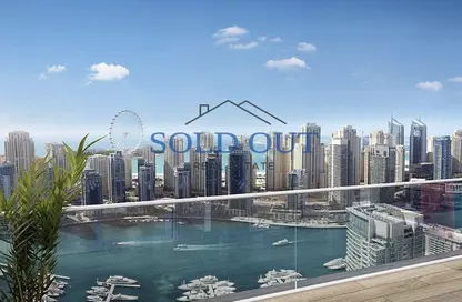 Apartment - 3 Bedrooms - 4 Bathrooms for sale in Marina Shores - Dubai Marina - Dubai