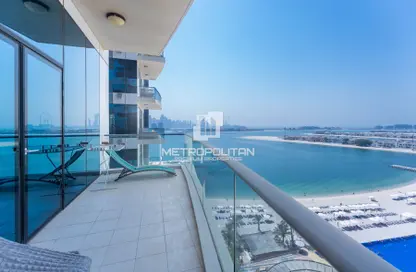 Apartment - 1 Bedroom - 2 Bathrooms for rent in Oceana Southern - Oceana - Palm Jumeirah - Dubai