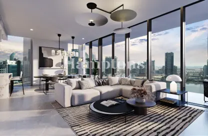 Apartment - 4 Bedrooms - 4 Bathrooms for sale in Peninsula Four - Peninsula - Business Bay - Dubai