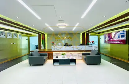 Office Space - Studio - 3 Bathrooms for rent in Hanging Garden Tower - Al Danah - Abu Dhabi