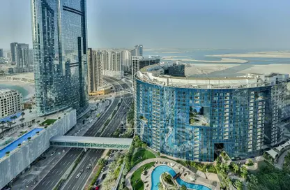 Apartment - 1 Bedroom - 2 Bathrooms for rent in The Gate Tower 3 - Shams Abu Dhabi - Al Reem Island - Abu Dhabi