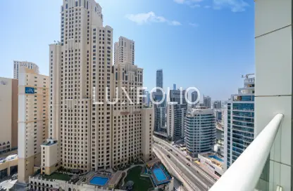 Apartment - 2 Bedrooms - 3 Bathrooms for rent in Al Bateen Residences - Jumeirah Beach Residence - Dubai