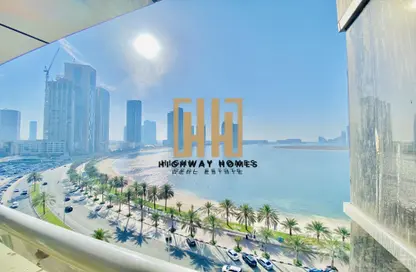 Apartment - 1 Bedroom - 2 Bathrooms for rent in Al Mamzar - Al Mamzar - Sharjah - Sharjah