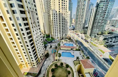 شقة - غرفة نوم - 1 حمام للايجار في رمال 4 - رمال - مساكن شاطئ الجميرا - دبي