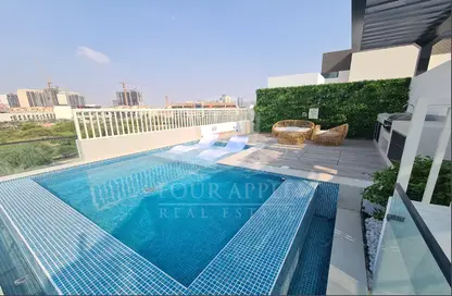 Pool image for: Townhouse - 4 Bedrooms - 5 Bathrooms for sale in La Perla Homes 10 - Jumeirah Village Circle - Dubai, Image 1