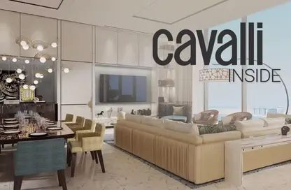 Apartment - 3 Bedrooms - 4 Bathrooms for sale in Cavalli Tower - Dubai Marina - Dubai