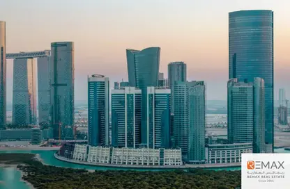 Apartment - 2 Bedrooms - 3 Bathrooms for rent in Sun Tower - Shams Abu Dhabi - Al Reem Island - Abu Dhabi