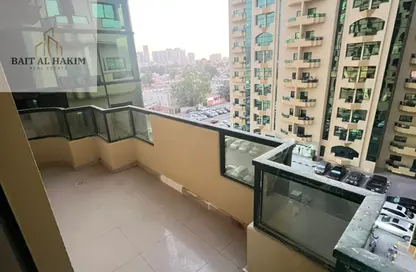 Apartment - 2 Bedrooms - 3 Bathrooms for rent in Al Rashidiya Towers - Al Rashidiya - Ajman Downtown - Ajman