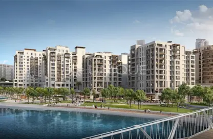 Pool image for: Apartment - 3 Bedrooms - 4 Bathrooms for sale in Grove - Creek Beach - Dubai Creek Harbour (The Lagoons) - Dubai, Image 1